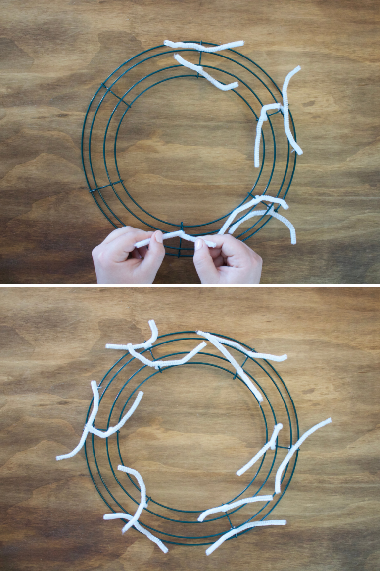 How to Make a Deco Mesh Wreath Step by Step – Pink Pop Design