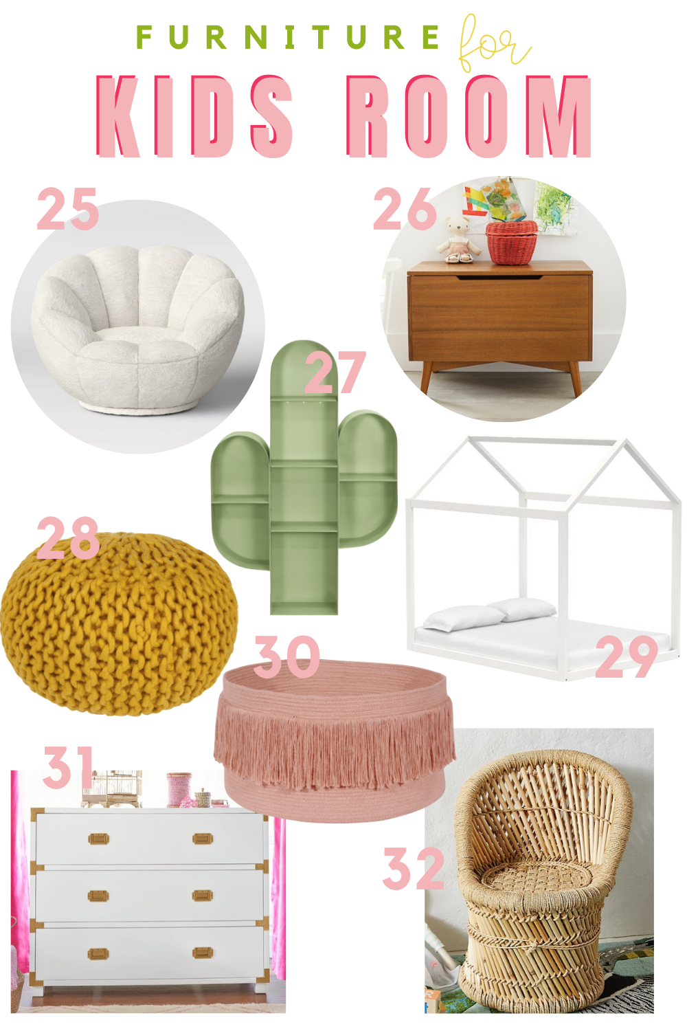 Great Finds for Kids Rooms