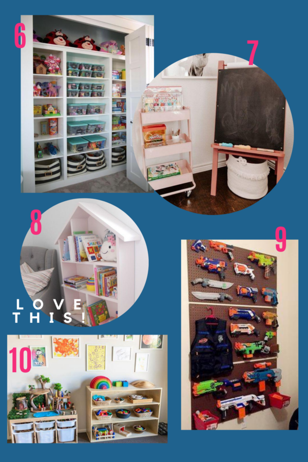 83 Genius Kids Playroom Storage Ideas – Pink Pop Design