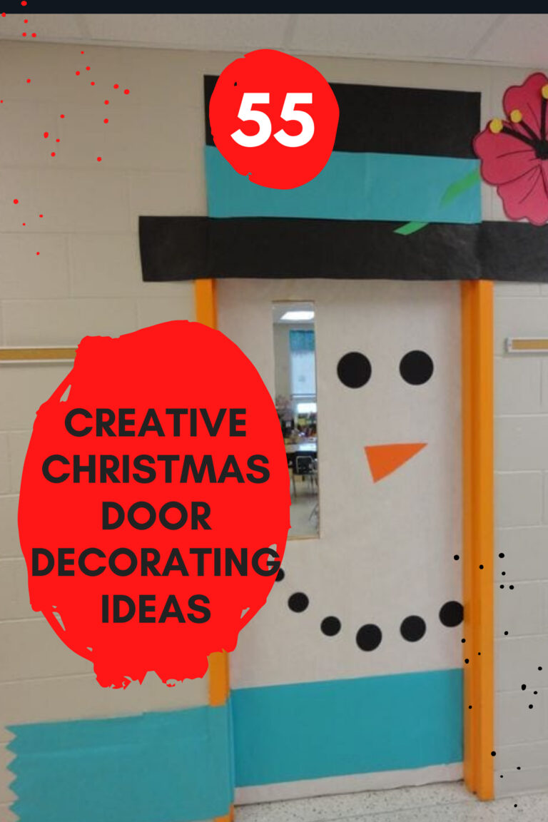 55 Festive Christmas Door Decorating Contest Ideas – Pink Pop Design