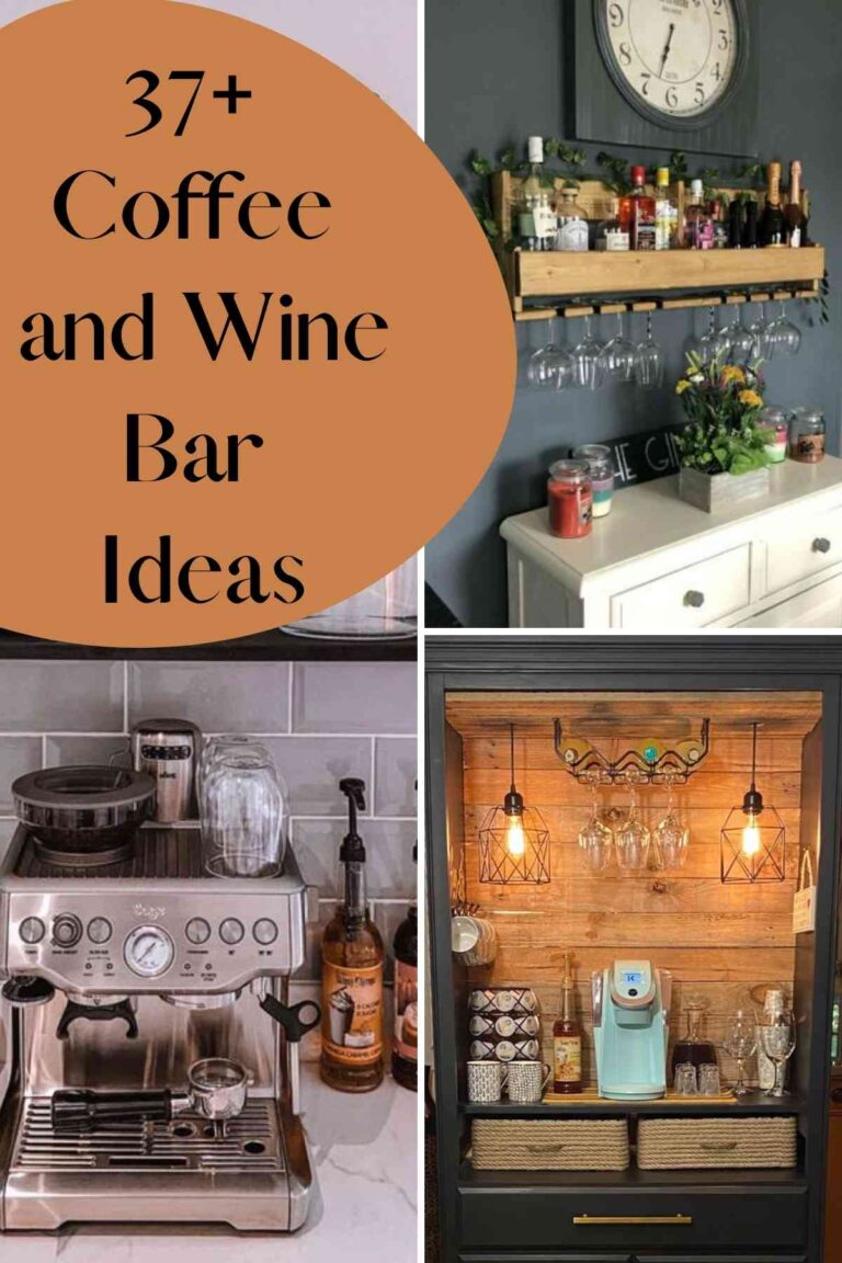 37+ Coffee and Wine Bar Ideas for Home – Pink Pop Design