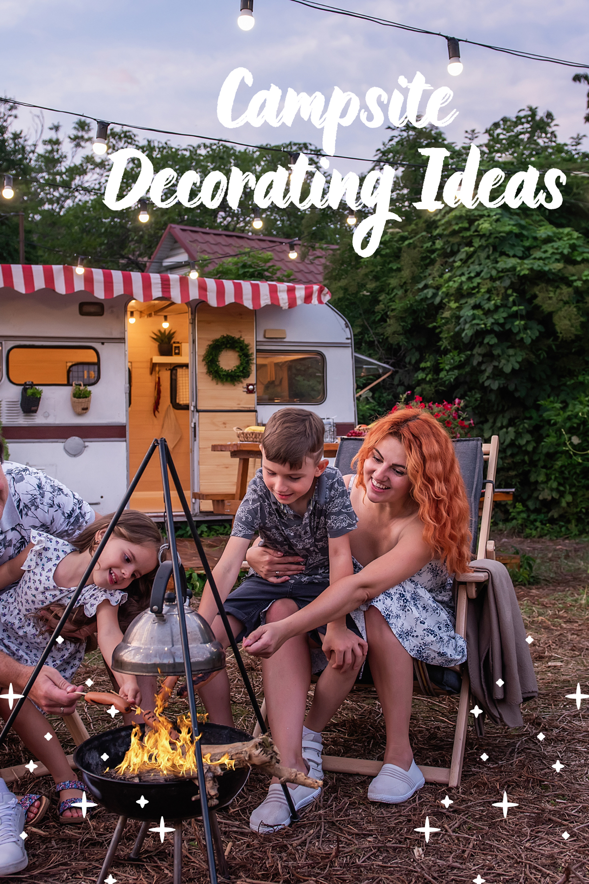 Ghoulish Glamping: Campsite Decorating Ideas