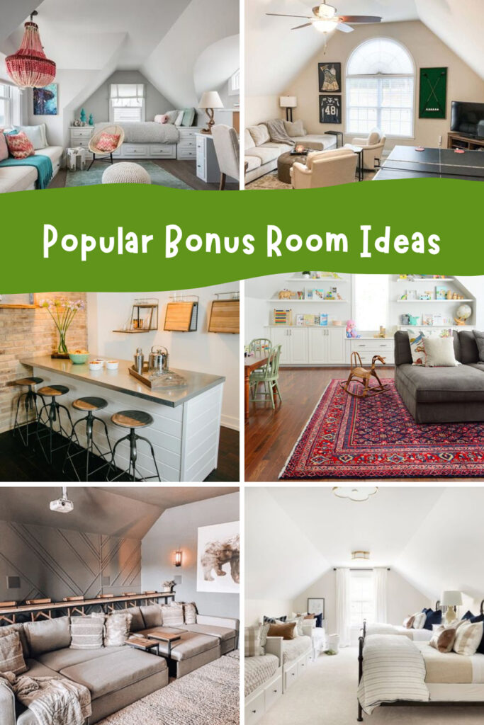 47 Unique Bonus Room Ideas + Designs – Pink Pop Design