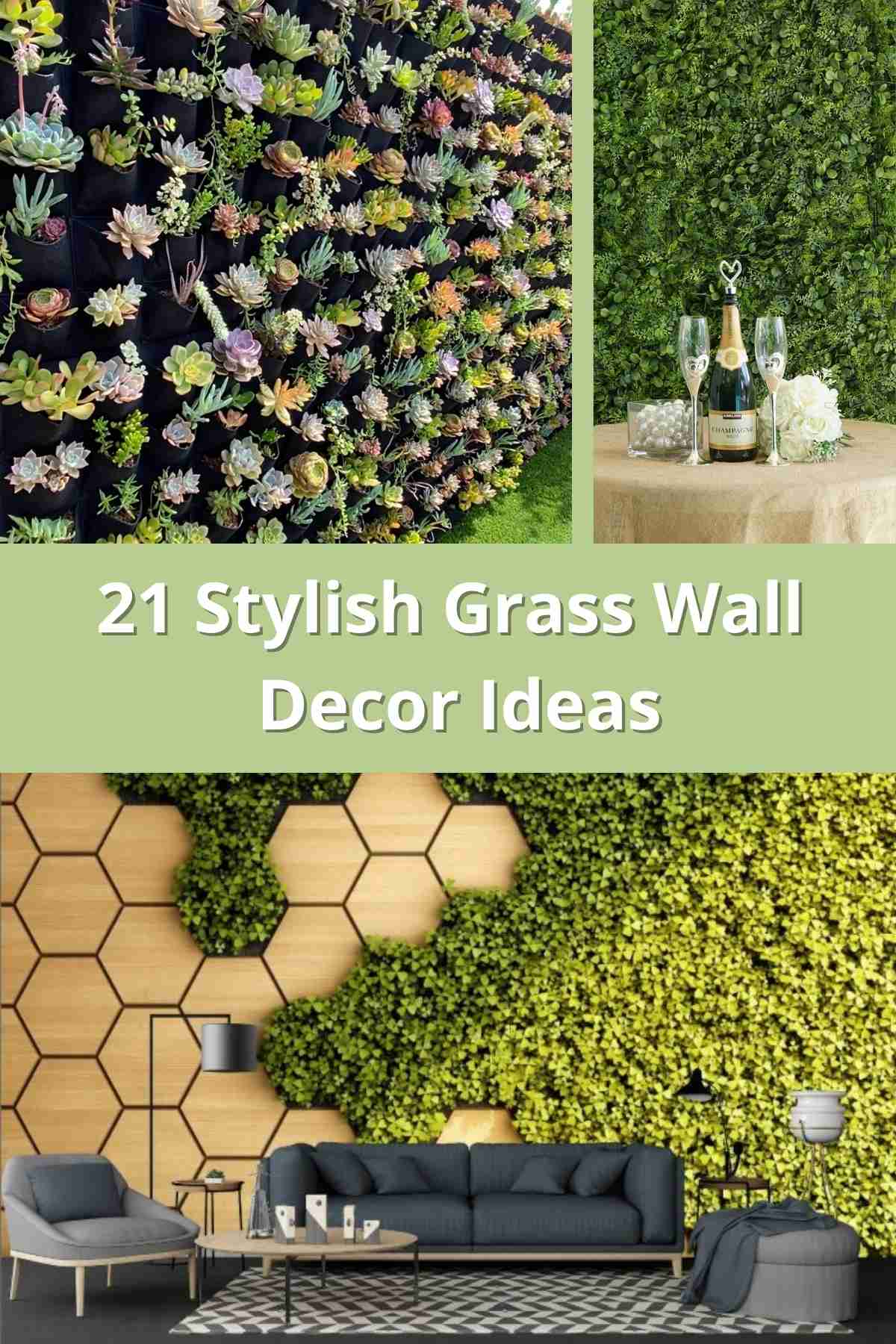 How to build a grass wall