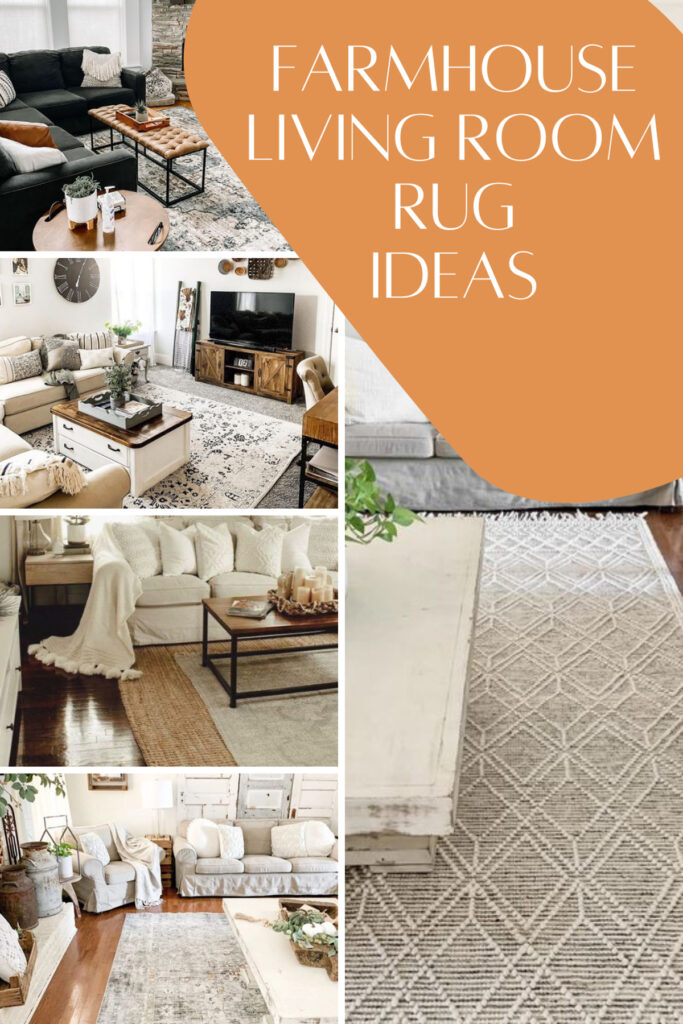 63+ Farmhouse Rug Ideas For Every Room Pink Pop Design