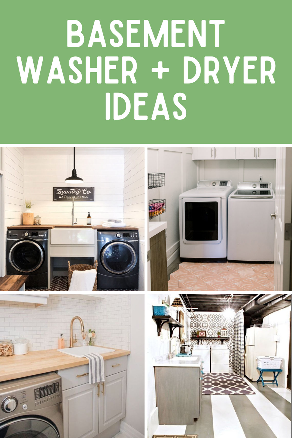 Washer and Dryer Idea