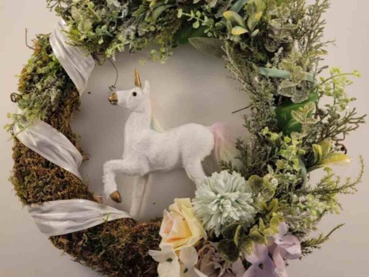 Unicorn Wreath