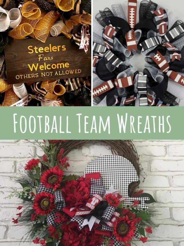 Football Wreath Form Ideas
