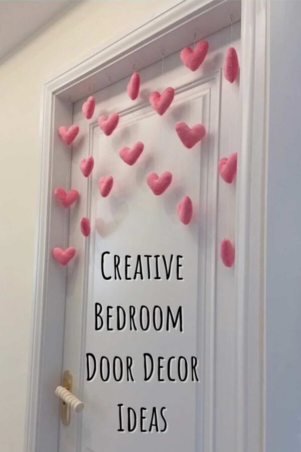 41 Creative Bedroom Door Decor Ideas For Every Season – Pink Pop Design