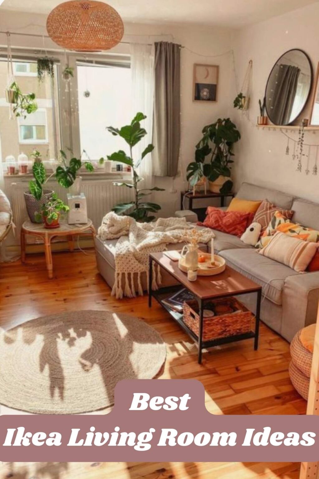 47 Kickass Ikea Living Room Ideas – Pink Pop Design