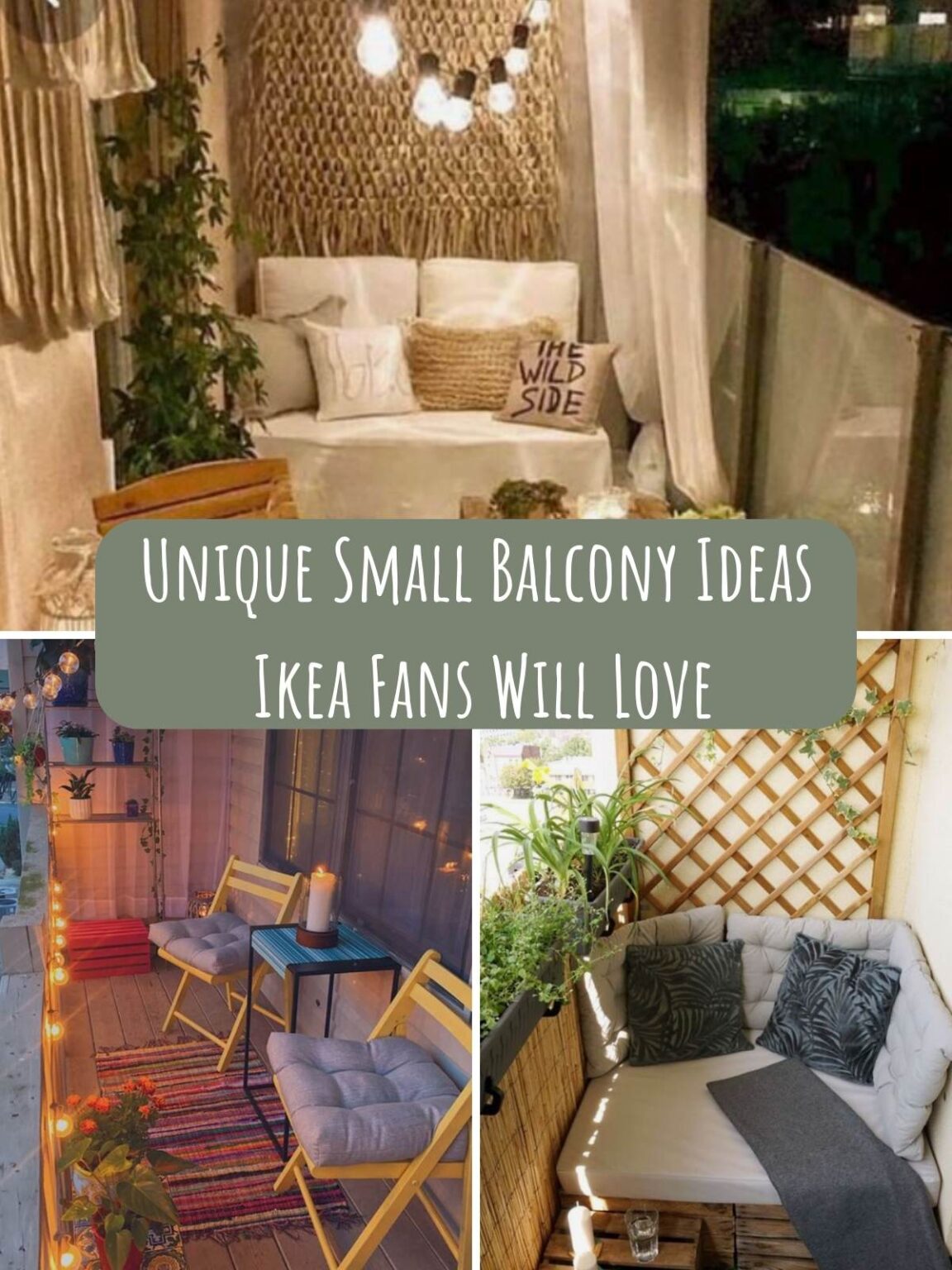 31 Small Balcony Ideas Ikea Fans Will Love – Pink Pop Design