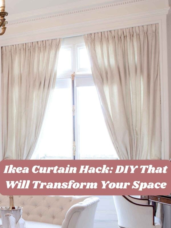 Ikea Curtain Hack: DIY That Will Transform Your Space – Pink Pop Design