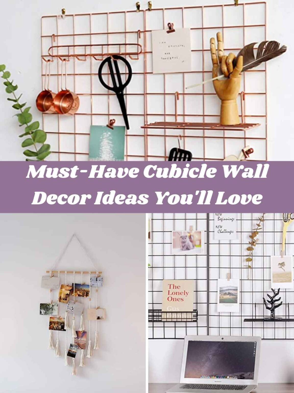 37 Must-Have Cubicle Wall Decor Ideas You’ll Love – Pink Pop Design
