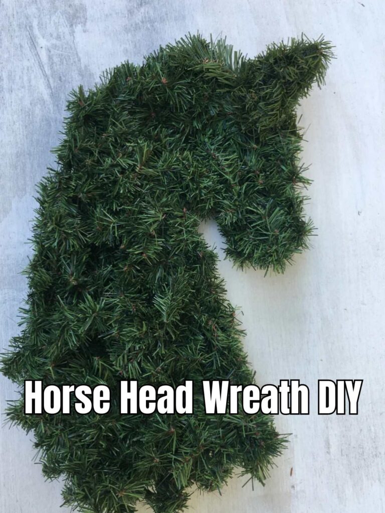 21 Beautiful Horse Head Wreaths + DIY Ideas Pink Pop Design