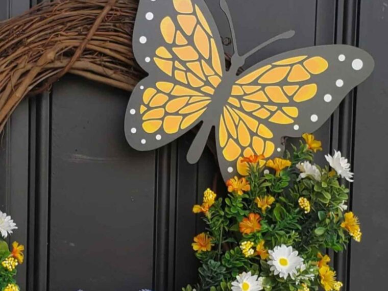 butterfly wreath ideas