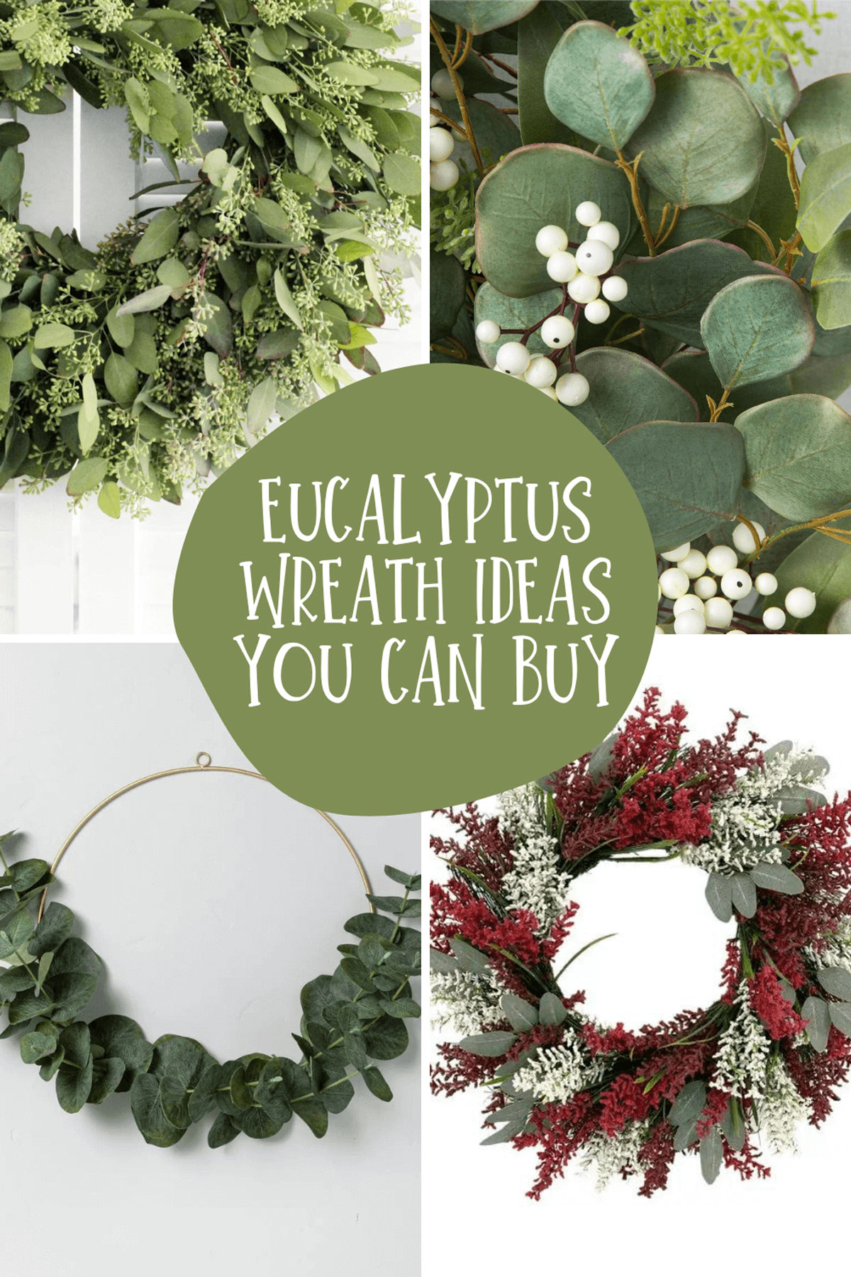 Dried and fresh Wreath ideas to buy for winter