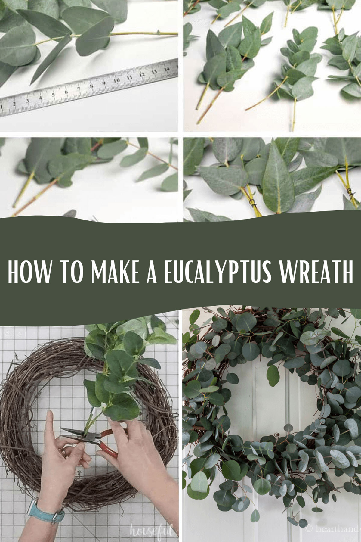 How to make a Eucalyptus wreath