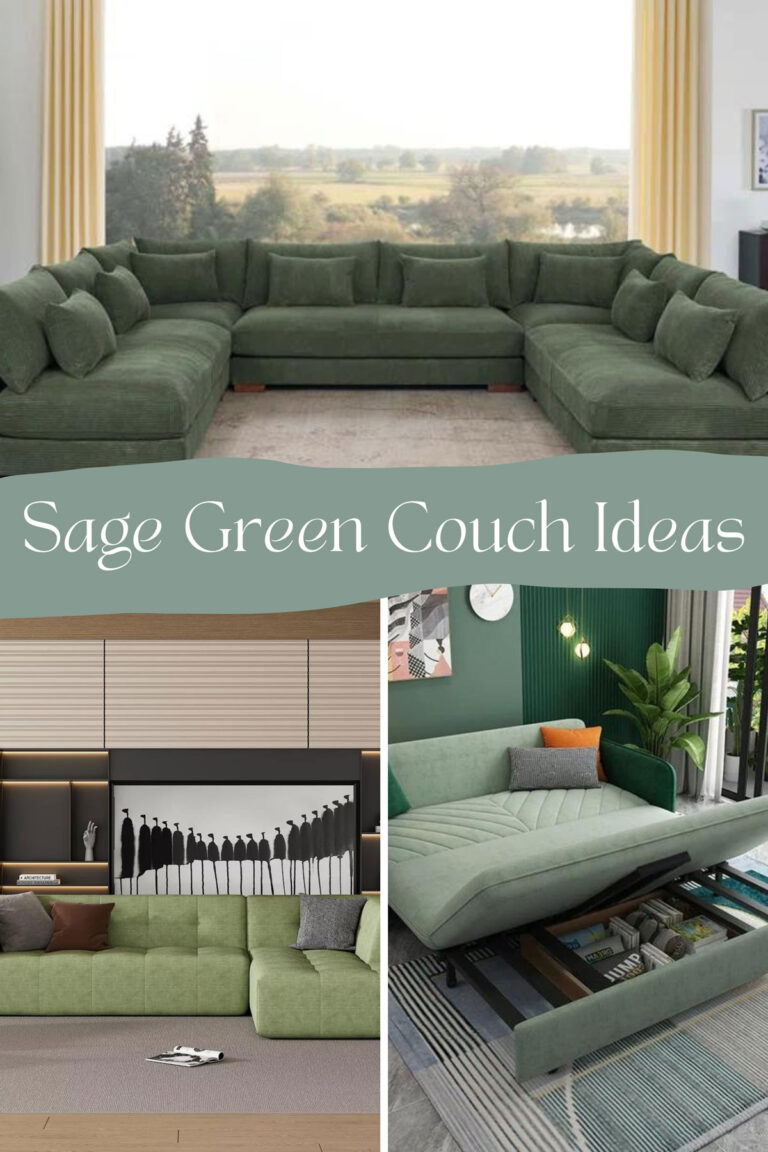 21 Gorgeous Green Couch Living Room Decorating Ideas – Pink Pop Design