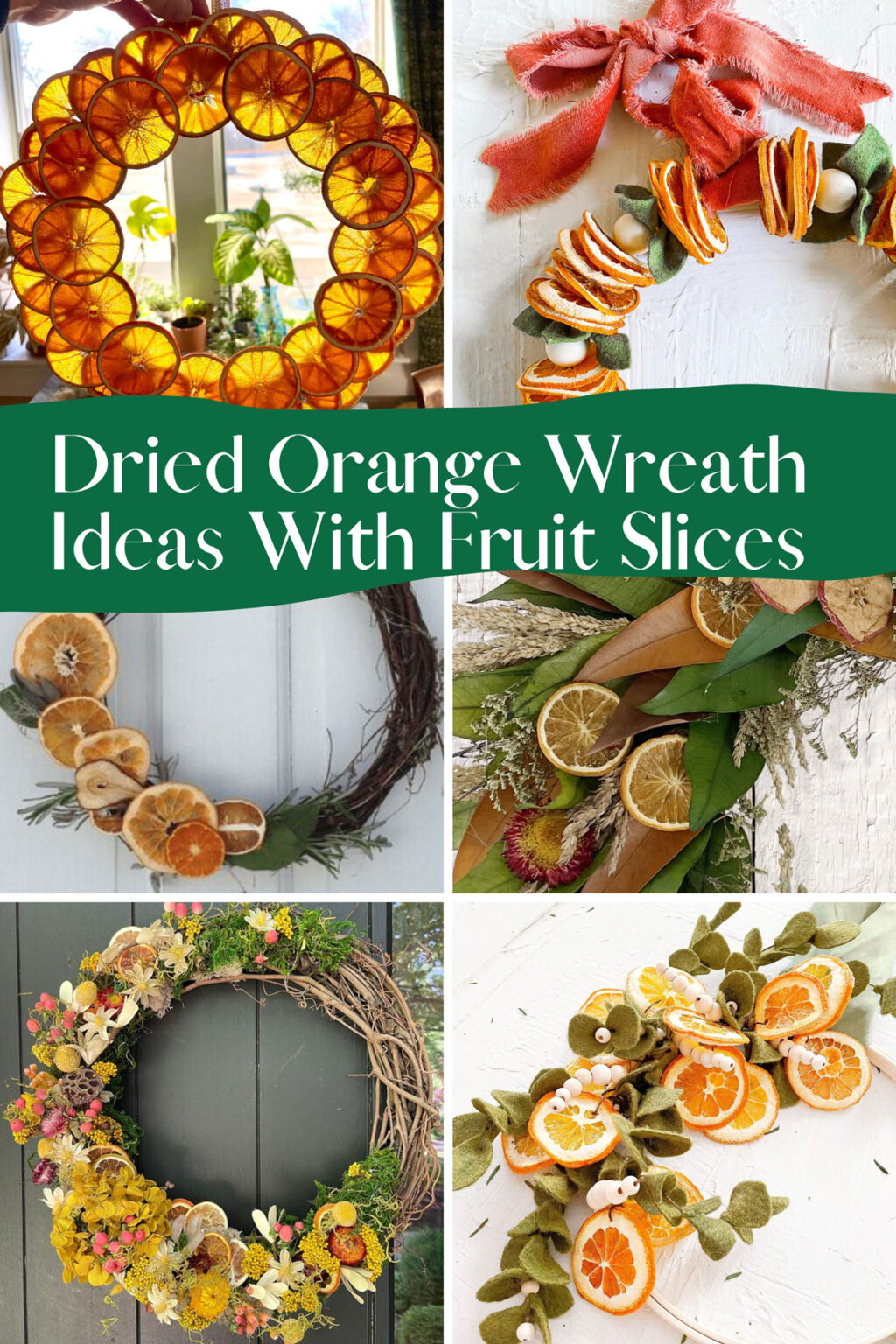 Dried Orange Wreath Ideas To Dehydrate & Try – Pink Pop Design