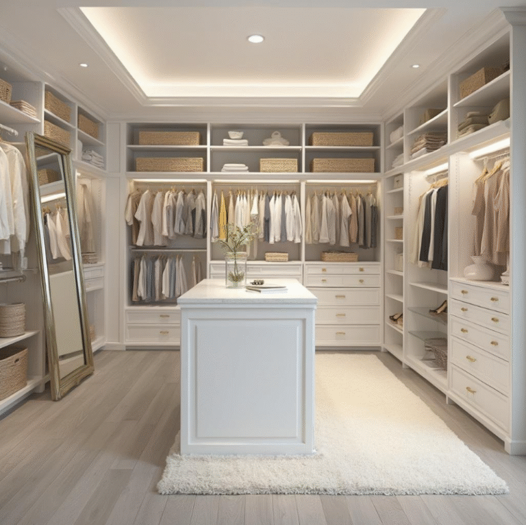 25 Creative DIY Ideas for a Budget-Friendly Walk-In Closet – Pink Pop ...